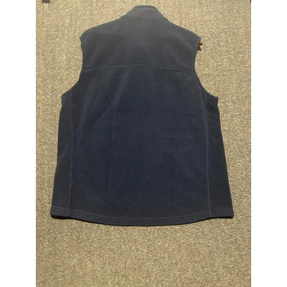 Patagonia synchilla classic vest fleece mens blue size XL full zip